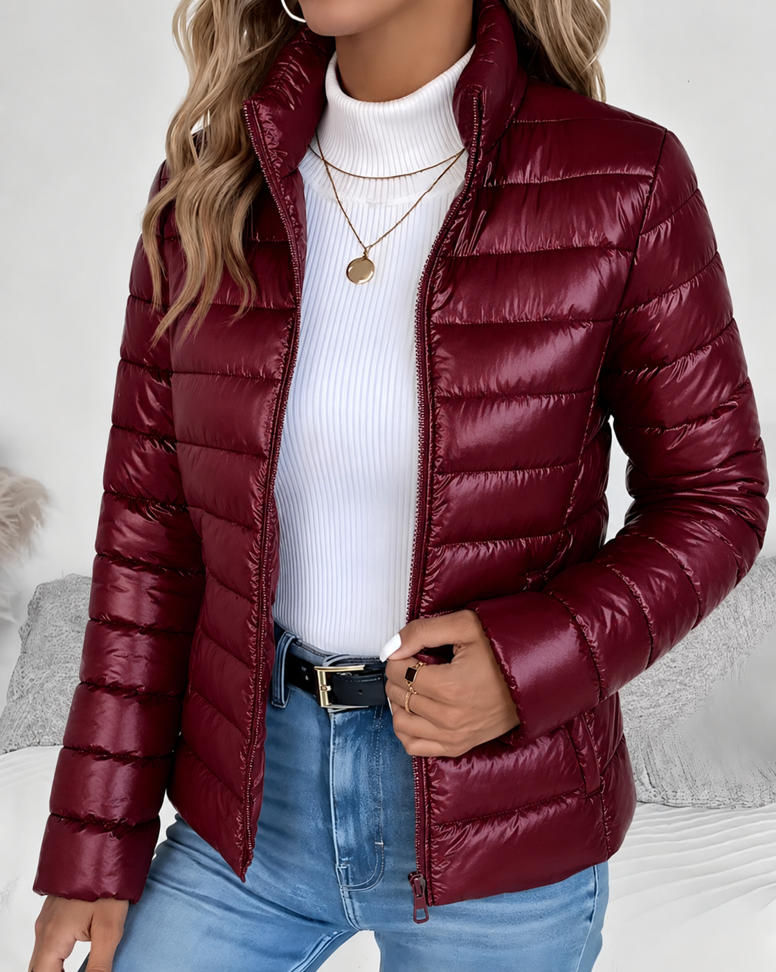 Eleonore | Lightweight Quilted Puffer Jacket