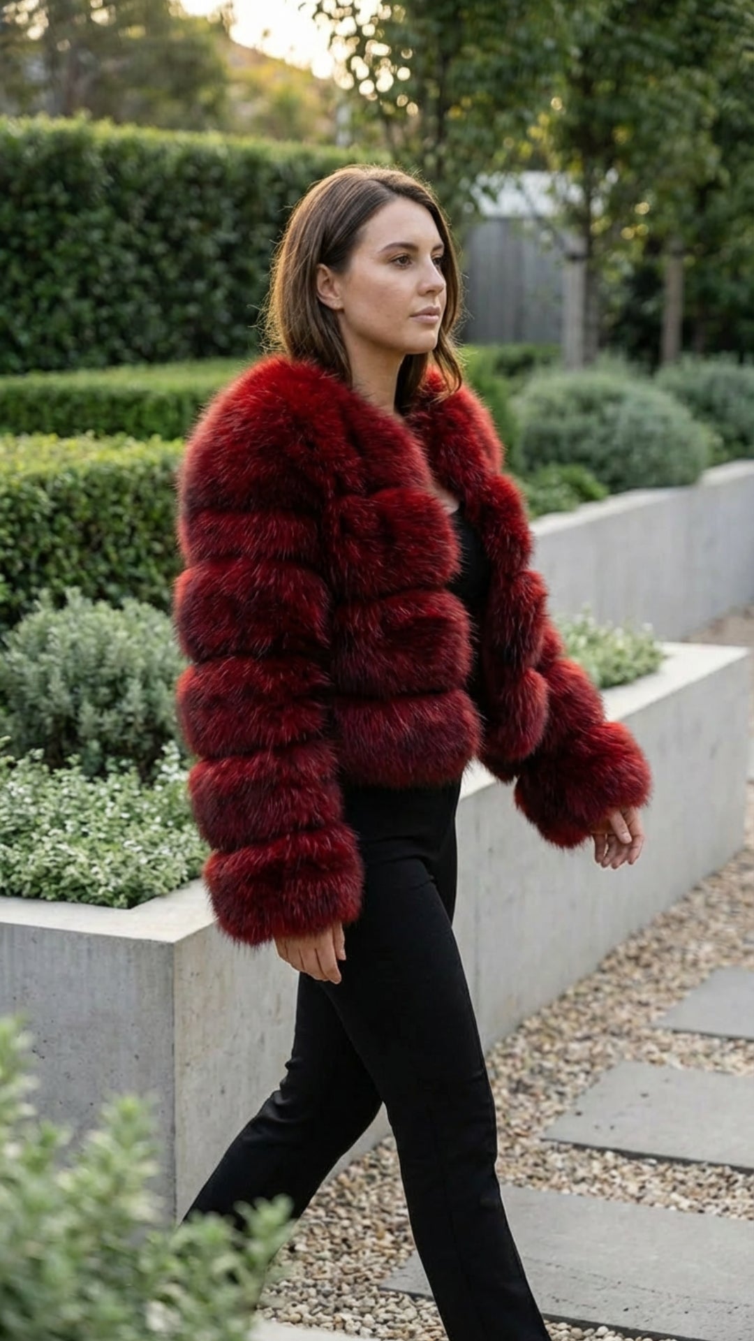 Zarelle | Fluffy Faux Fur Jacket Soft Texture