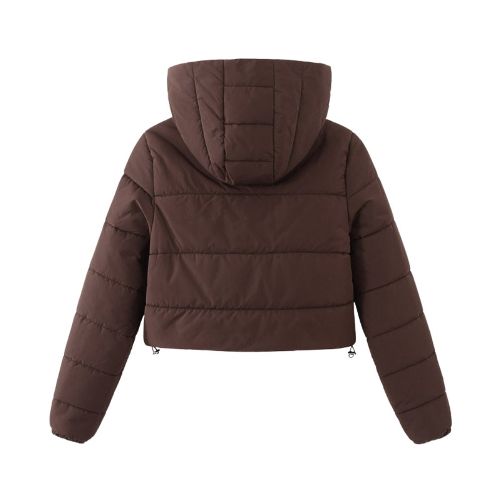 Inaya | Hooded Cropped Puffer Jacket