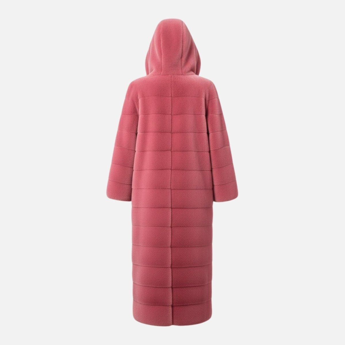 Anastasia | Long Hooded Faux Fur Coat
