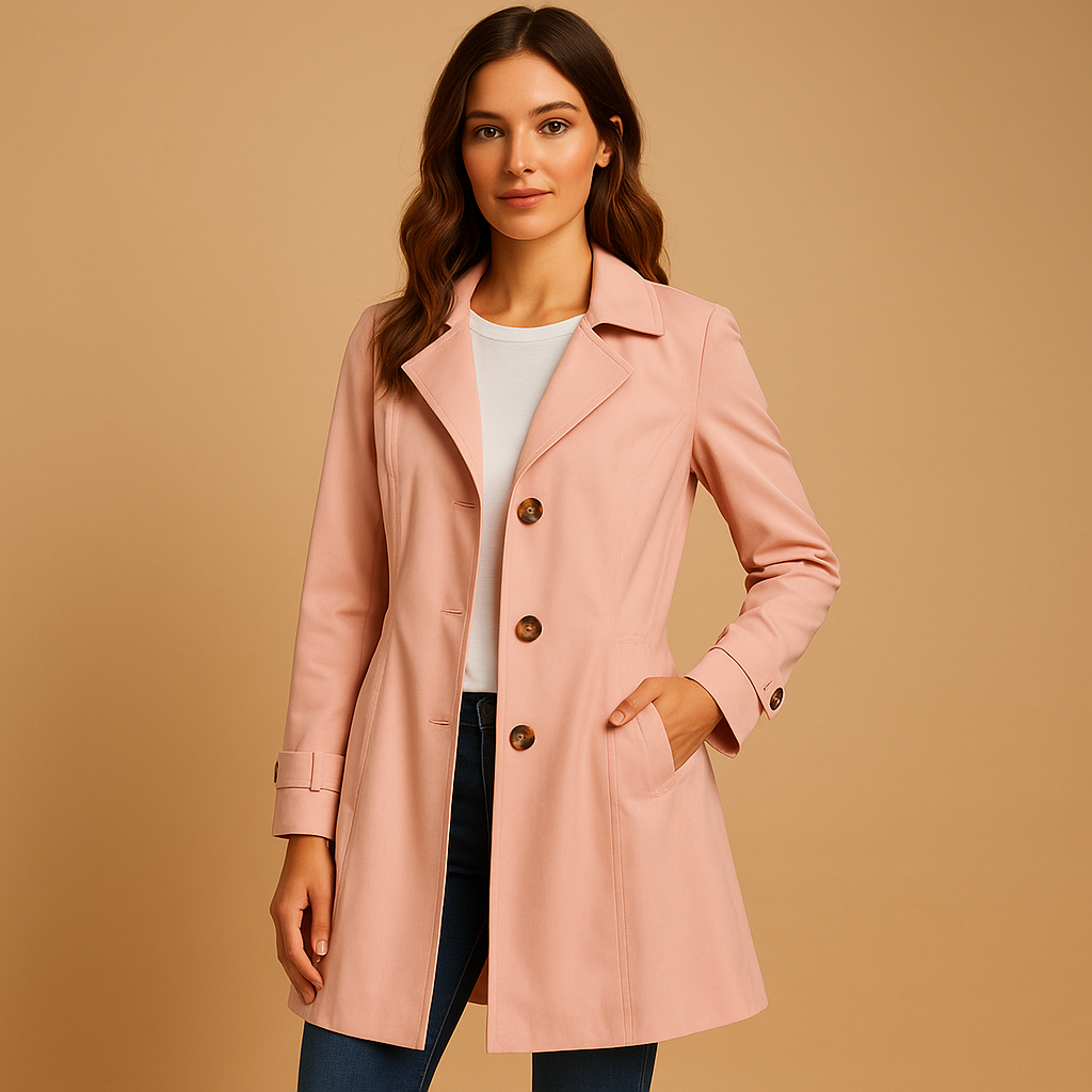 Luvira | Waterproof Long Rain Jacket