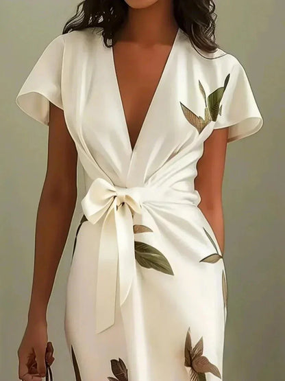Rosalie | Women's Wrap Midi Dress