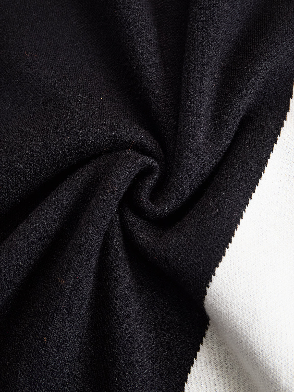 Sidonie | One Shoulder Contrast Knit Dress
