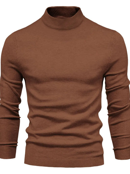 Rowan | Men's Mock Neck Knit Sweater