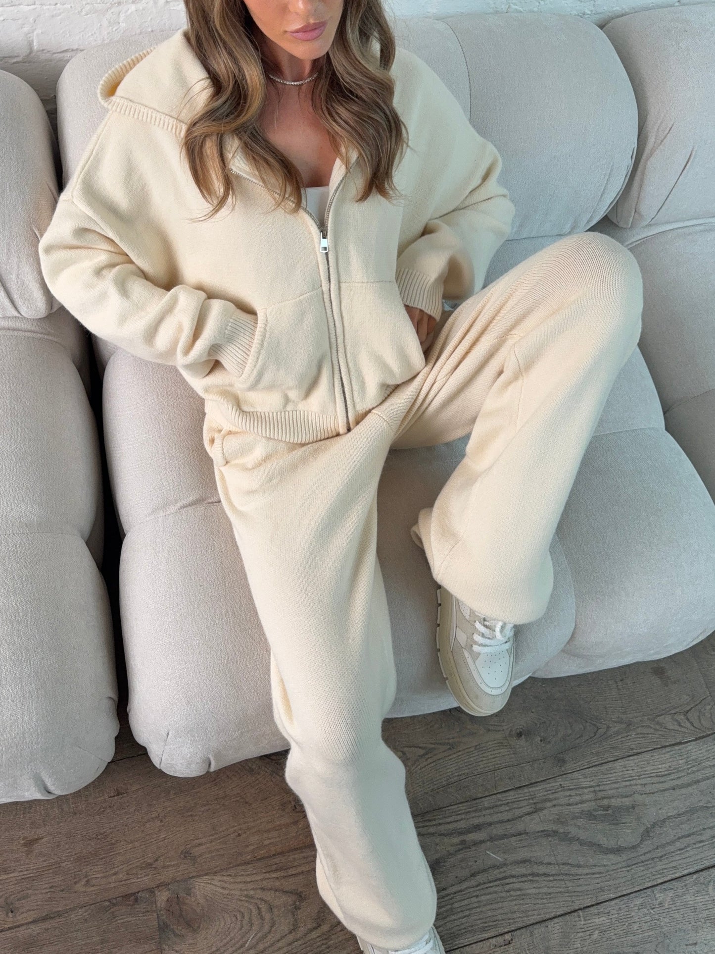 Valentine | Women's Hooded Knit Tracksuit
