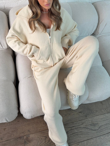 Valentine | Women's Hooded Knit Tracksuit