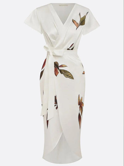 Rosalie | Women's Wrap Midi Dress
