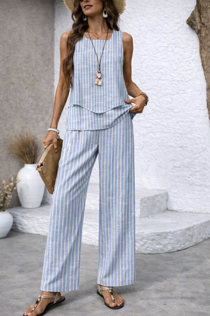 Colette | Women's Botanical Wide Leg Set