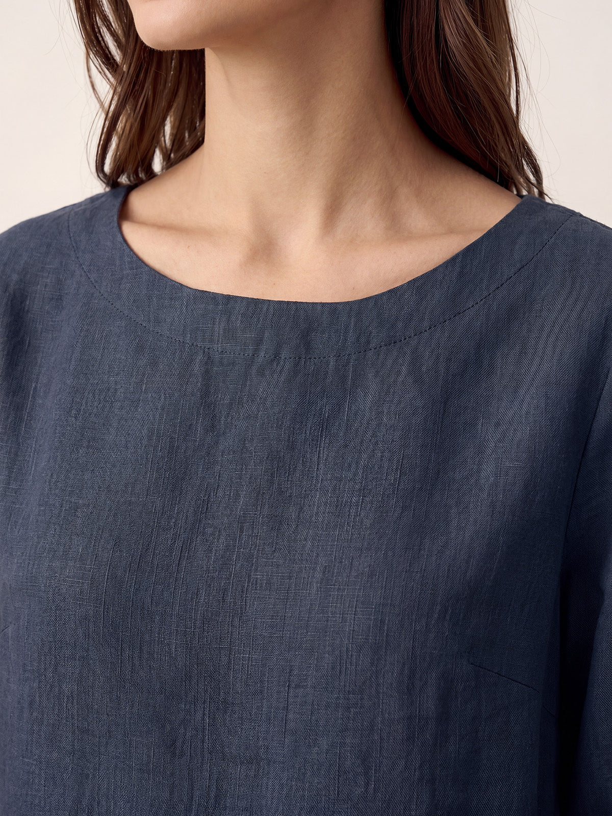 Violette | Women's Linen Top and Trouser Set