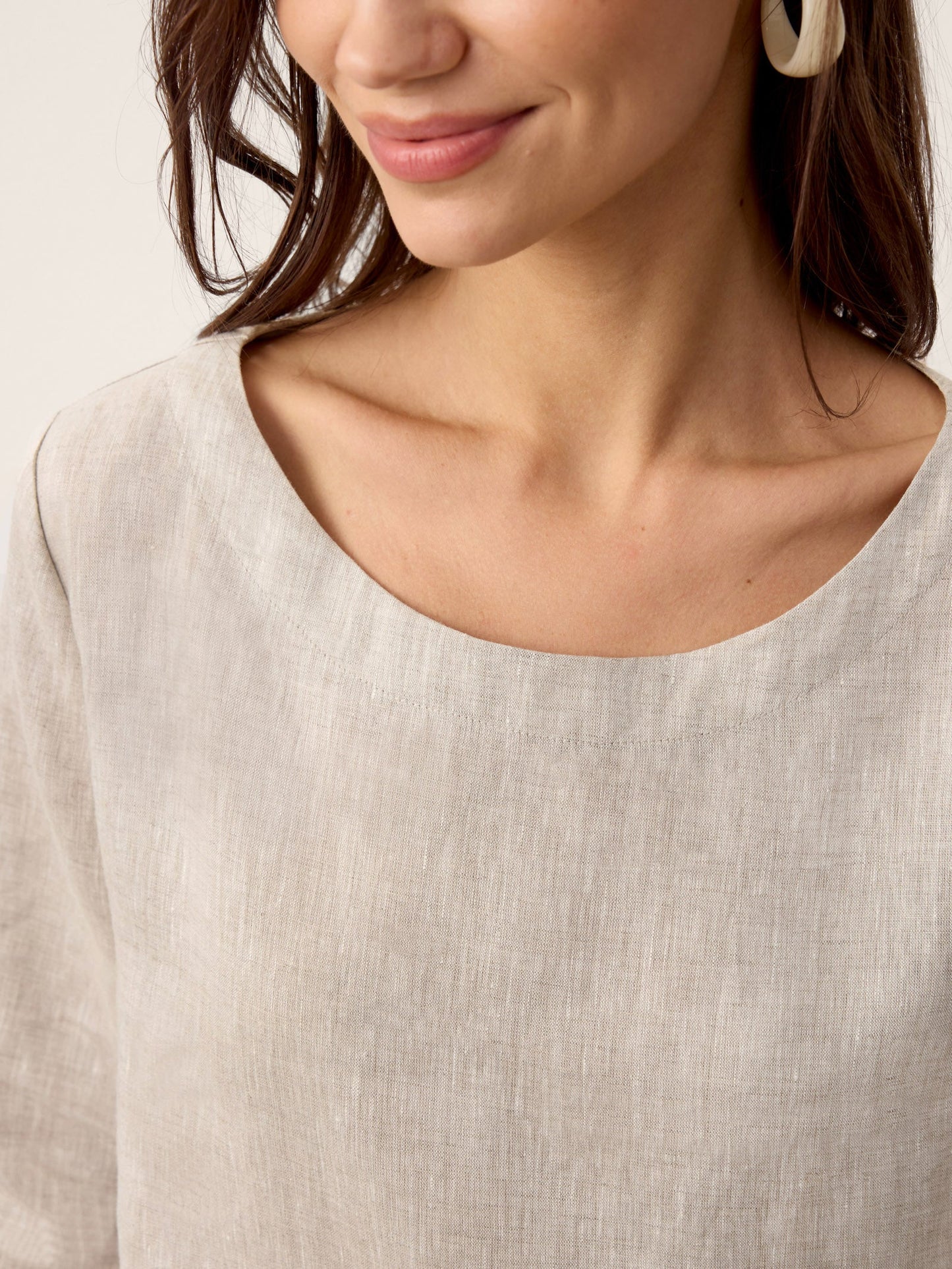 Violette | Women's Linen Top and Trouser Set