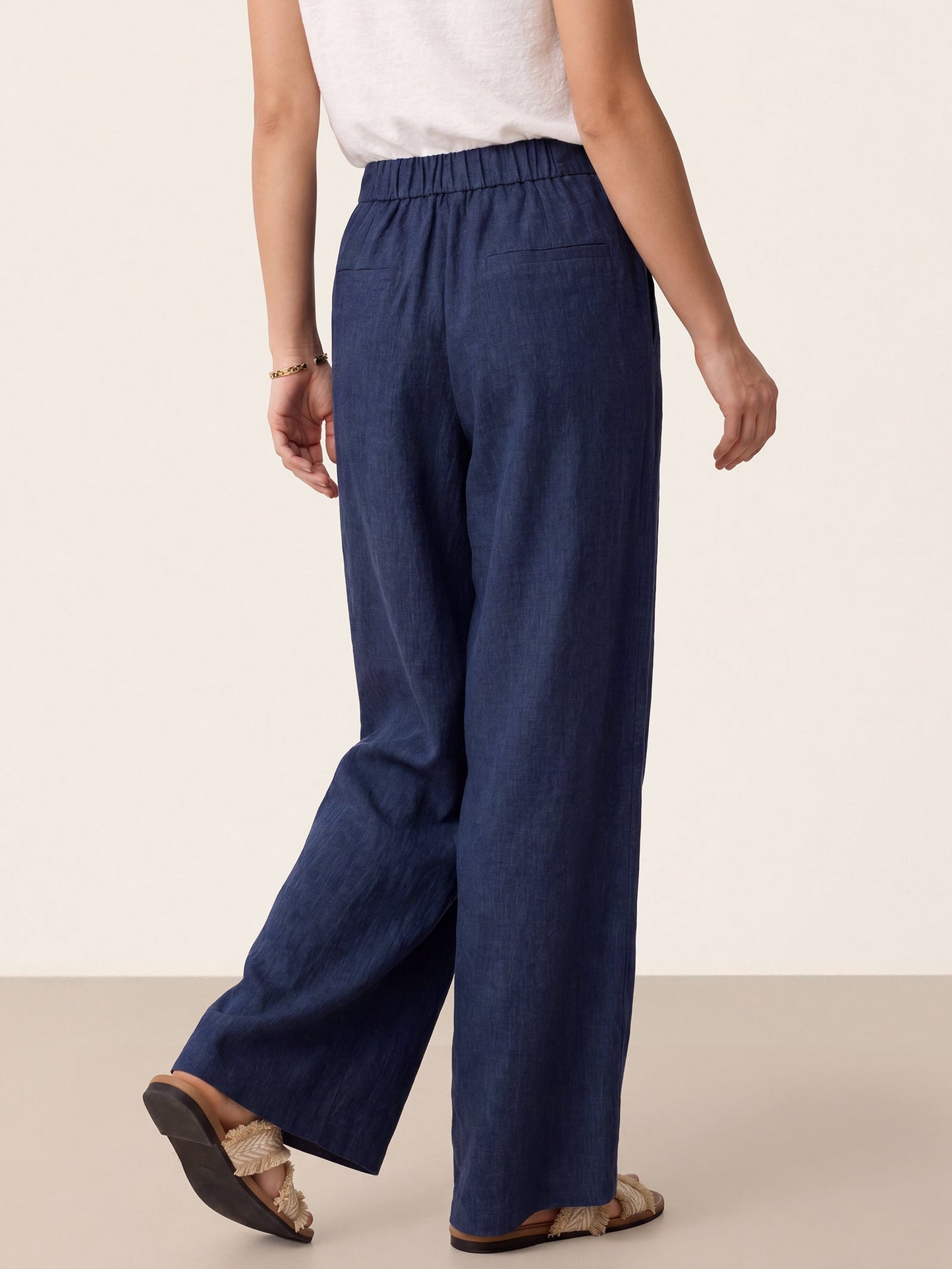 Violette | Women's Linen Top and Trouser Set
