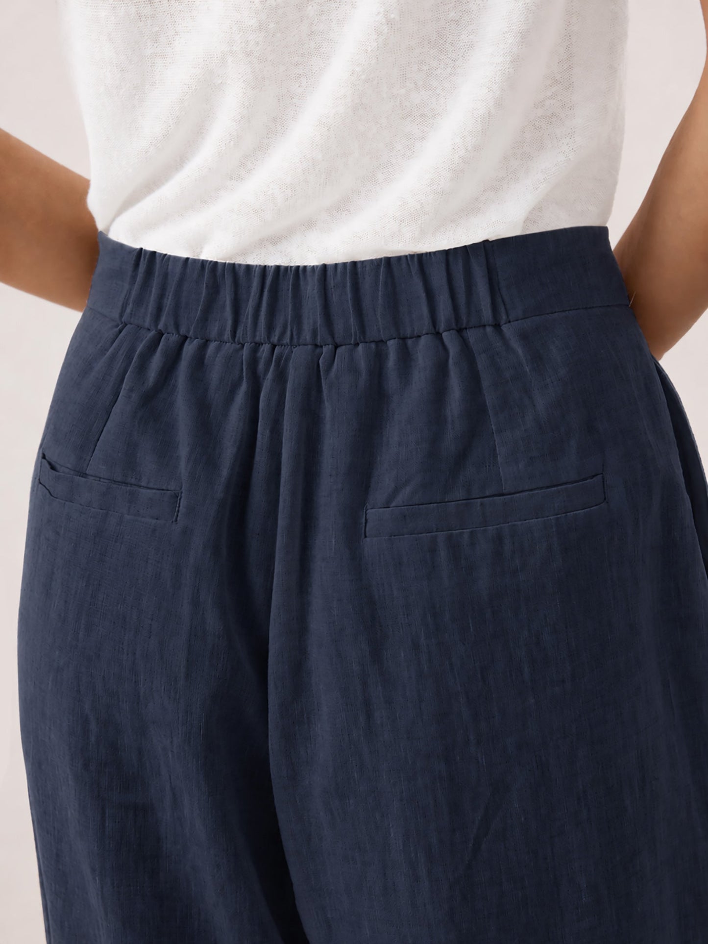 Violette | Women's Linen Top and Trouser Set