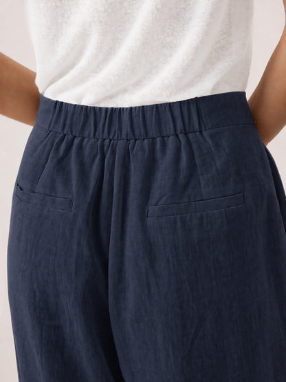 Violette | Women's Linen Top and Trouser Set