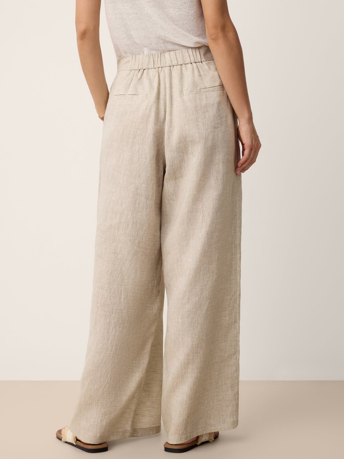 Violette | Women's Linen Top and Trouser Set