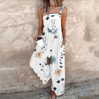Ambre | Women's Floral Wide Leg Jumpsuit