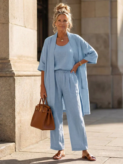 Faustine | Women's Linen Co ord Set