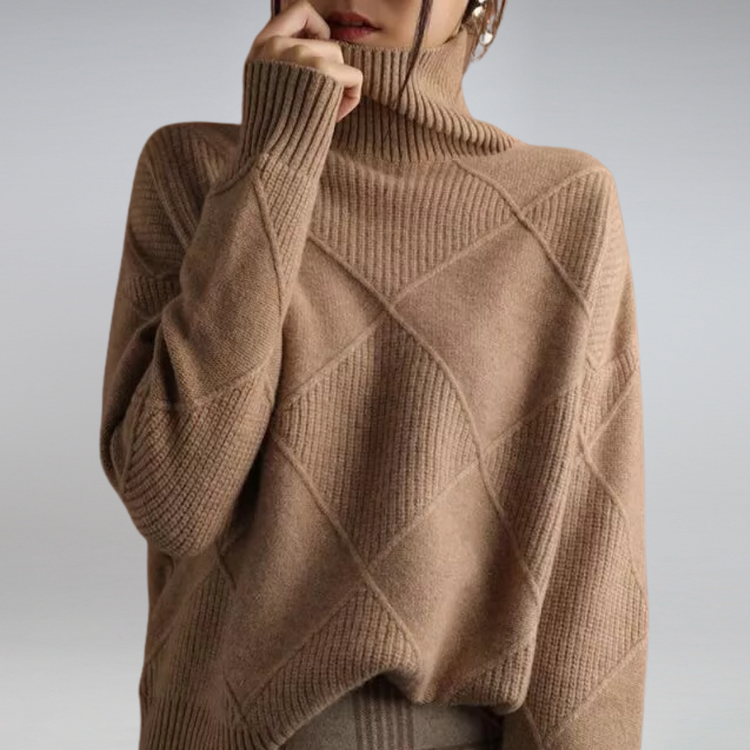 Vivara | Cashmere Turtleneck Sweater