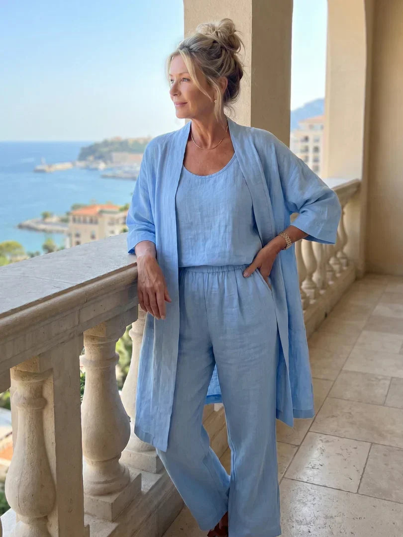 Faustine | Women's Linen Co ord Set
