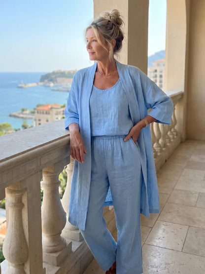 Faustine | Women's Linen Co ord Set