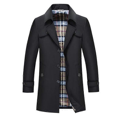 Hugaro | Classic Trench Coat Structured Fit