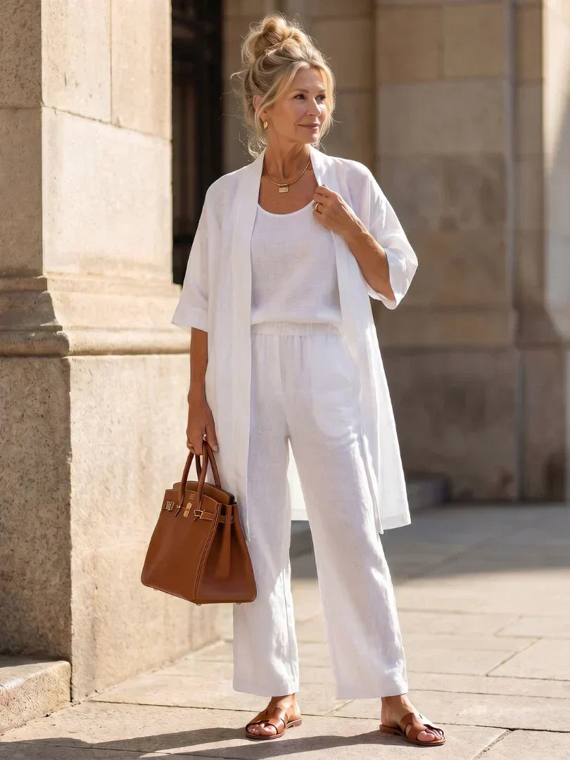 Faustine | Women's Linen Co ord Set