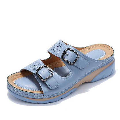 Vera | Orthopedic Leather Support Sandals