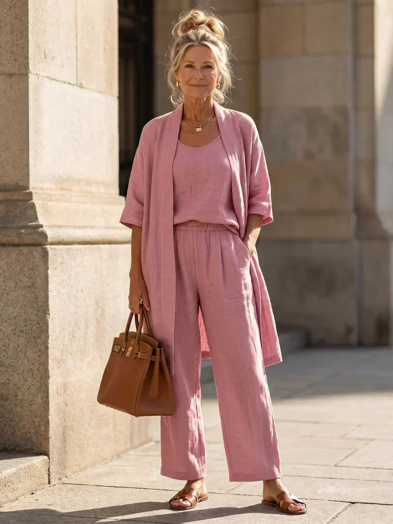 Faustine | Women's Linen Co ord Set