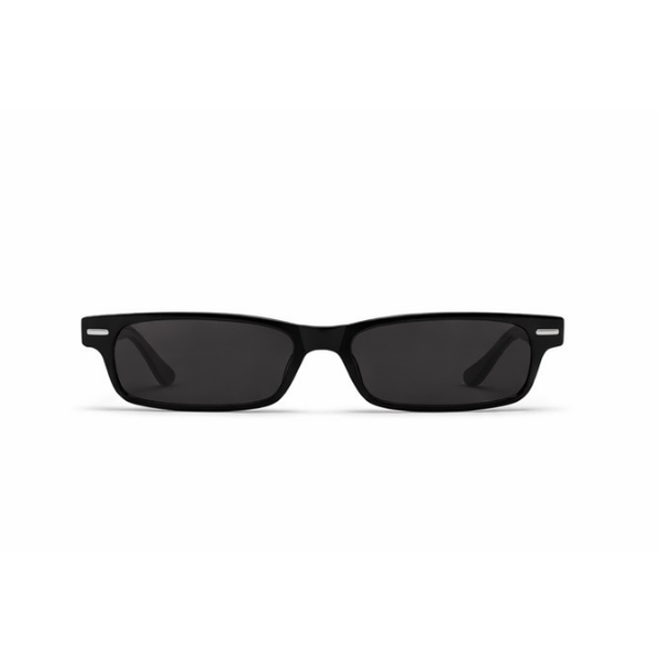 Avery | Slim Black Sunglasses
