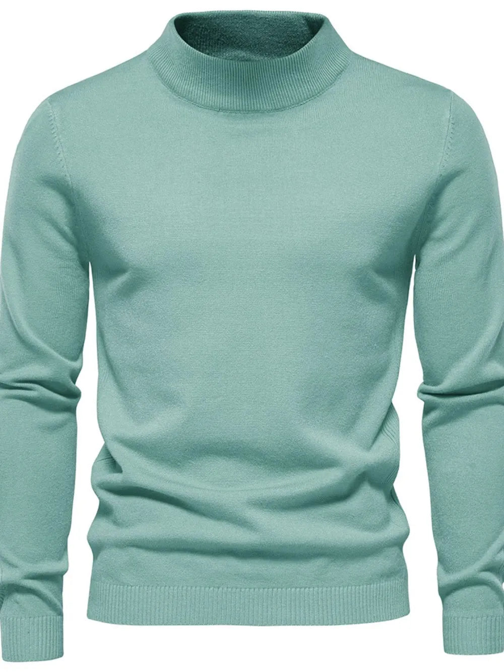 Rowan | Men's Mock Neck Knit Sweater