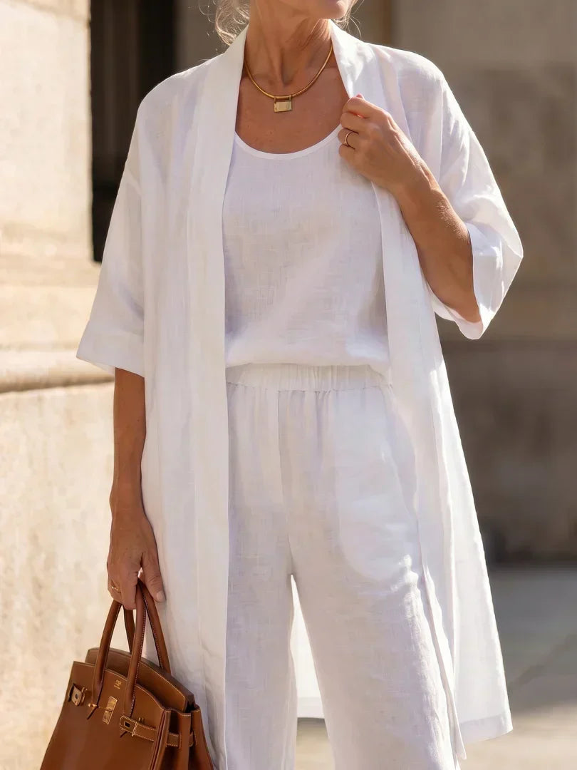 Faustine | Women's Linen Co ord Set