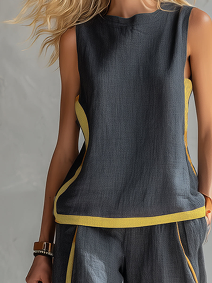 Colombe | Women's Linen Trouser Set