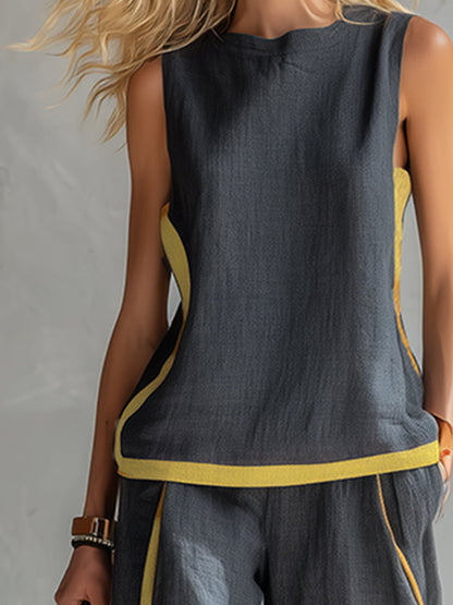 Colombe | Women's Linen Trouser Set