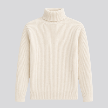 Sylvette | Oversized Merino Wool Turtleneck Sweater