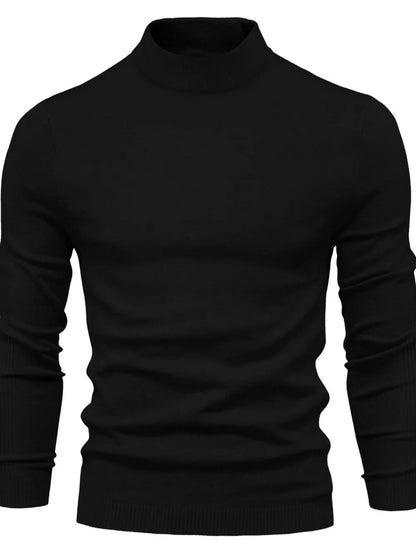 Rowan | Men's Mock Neck Knit Sweater