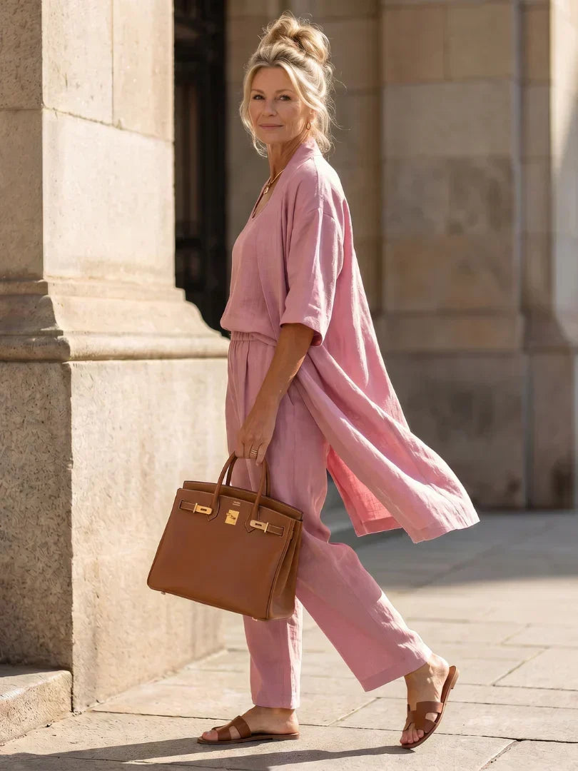 Faustine | Women's Linen Co ord Set