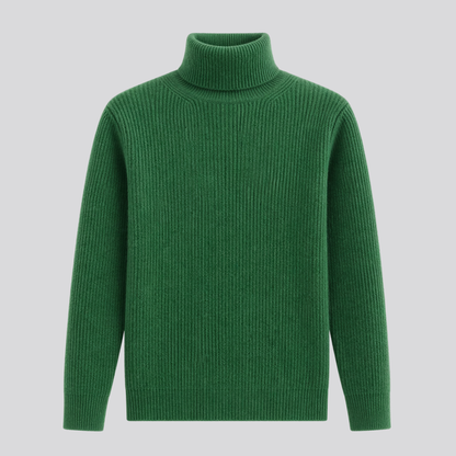 Sylvette | Oversized Merino Wool Turtleneck Sweater
