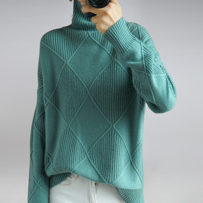 Vivara | Cashmere Turtleneck Sweater