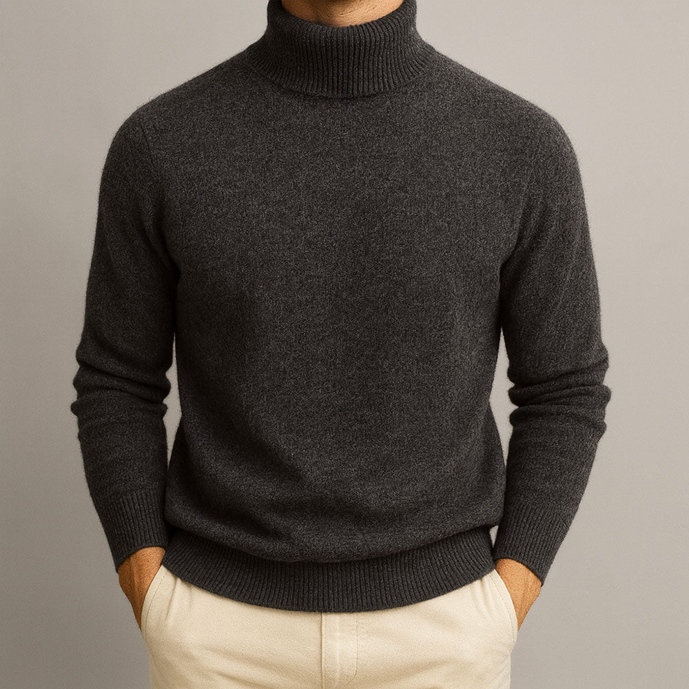 Arvello | Tailored Turtleneck Knit Sweater