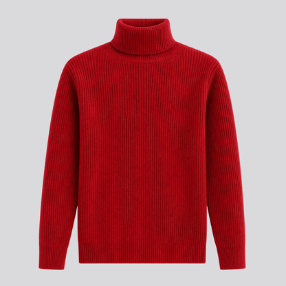 Sylvette | Oversized Merino Wool Turtleneck Sweater