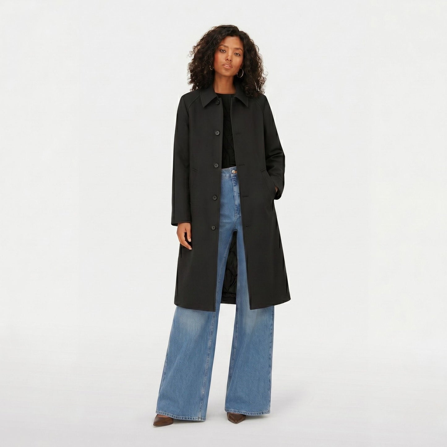 Elarene | Tailored Longline Trench Coat