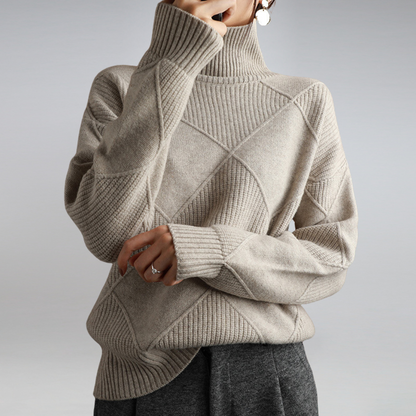 Vivara | Cashmere Turtleneck Sweater