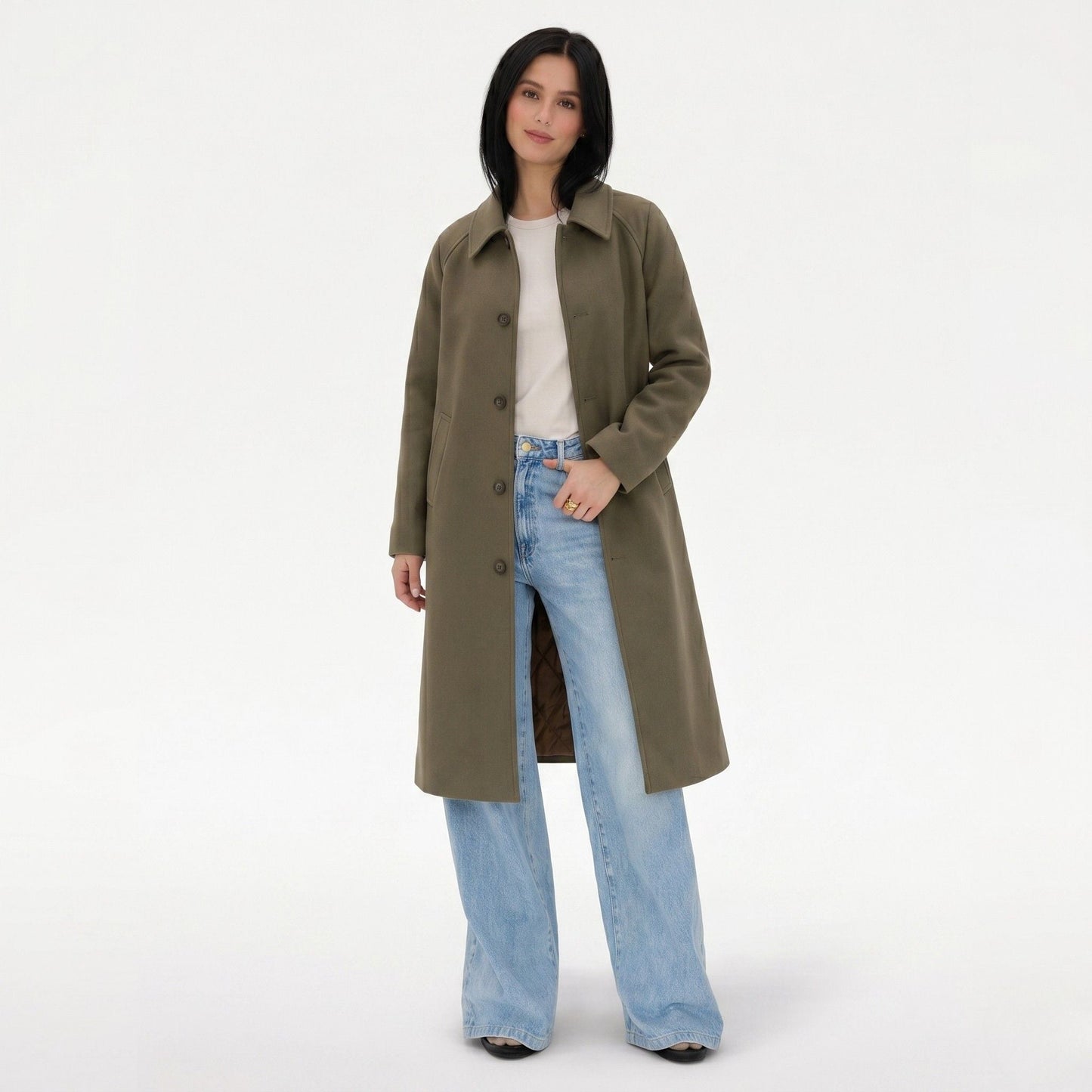 Elarene | Tailored Longline Trench Coat