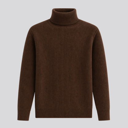Sylvette | Oversized Merino Wool Turtleneck Sweater