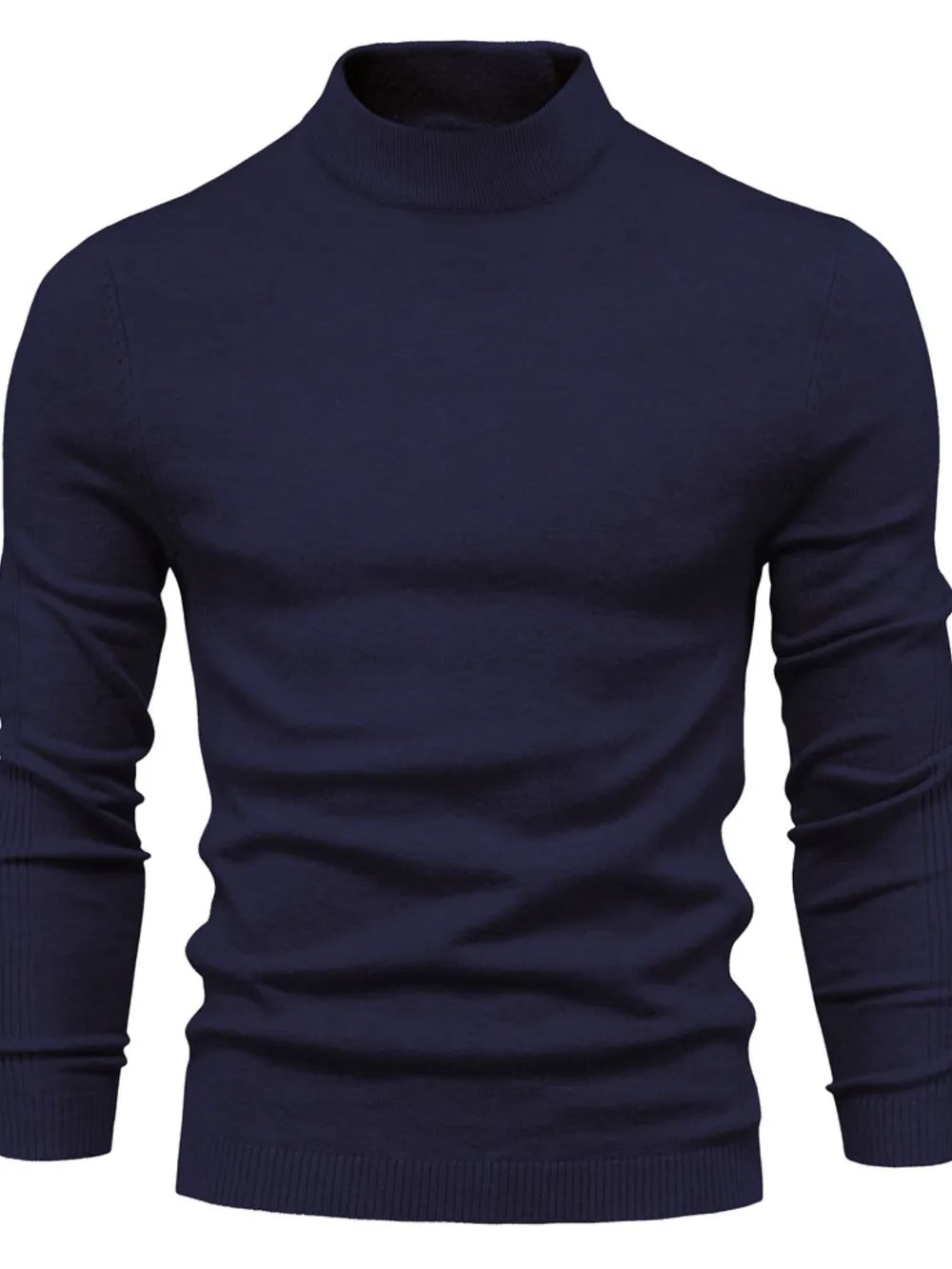 Rowan | Men's Mock Neck Knit Sweater