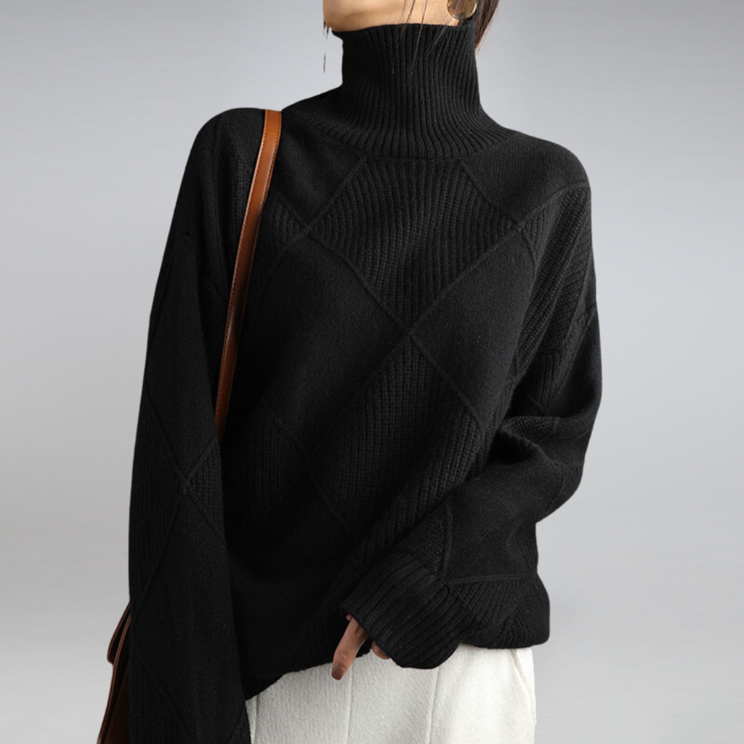 Vivara | Cashmere Turtleneck Sweater
