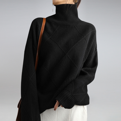 Vivara | Cashmere Turtleneck Sweater