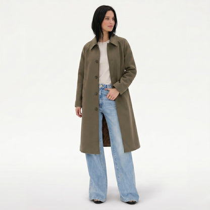 Elarene | Tailored Longline Trench Coat