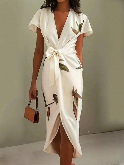 Rosalie | Women's Wrap Midi Dress