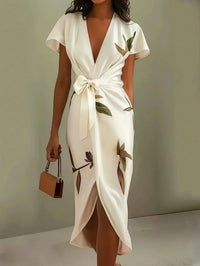 Rosalie | Women's Wrap Midi Dress