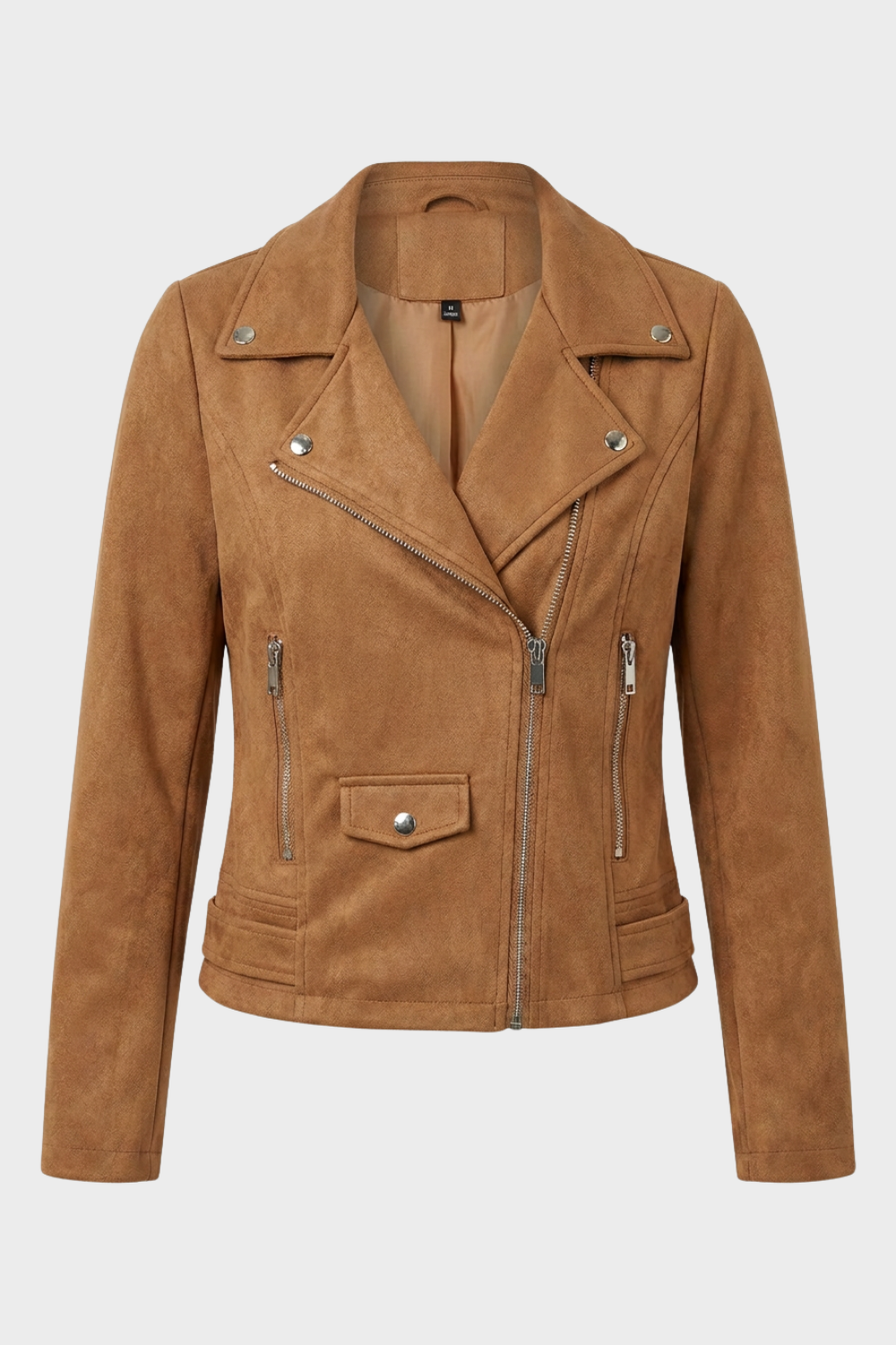 Sixtine | Women's Faux Leather Biker Jacket